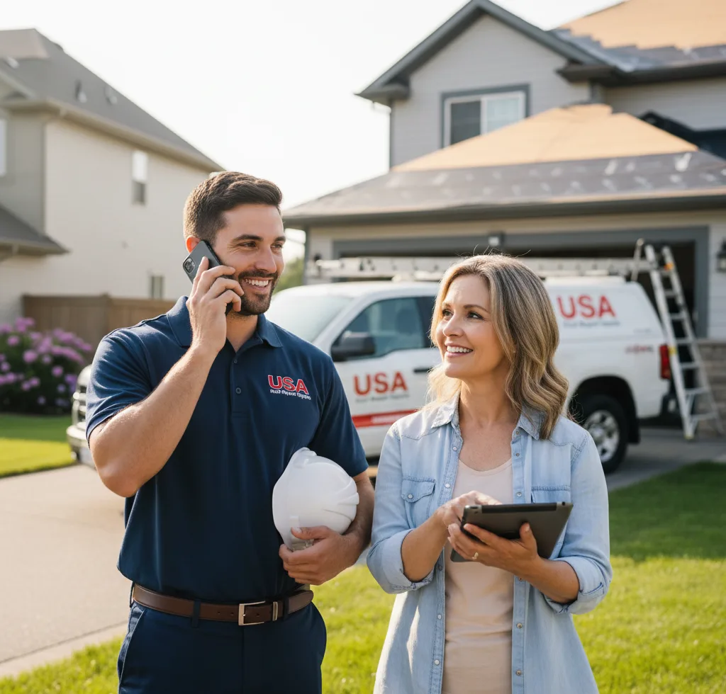 USA Roof Repair Experts customer support in Damascus